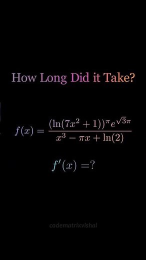Understanding Differentiation of Complex Functions Using Logarithmic and Exponential Rules #calculus