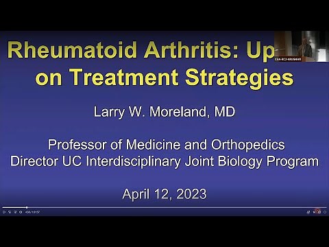 Rheumatoid Arthritis: Update on Treatment Strategies | Larry W. Moreland, MD