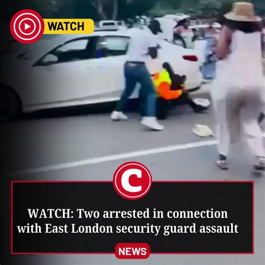 WATCH: Two men arrested after security guard assaulted at eBuhlanti Marina Glen in East London. Police say further arrests may follow. Court appearance set for 6 Jan ⚖️ #TheCitizenNews Read more here ⬇️ https://www.citizen.co.za/news/arrested-security-guard-east-london-assault-video/ | The Citizen News