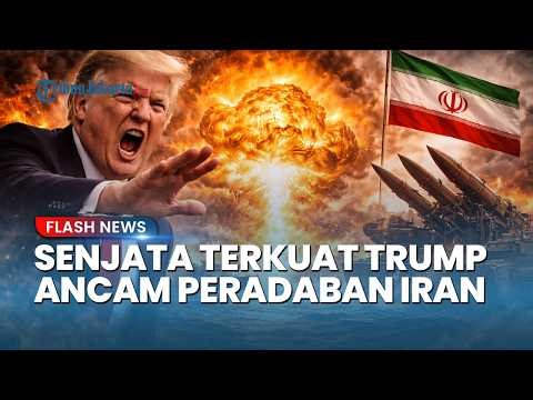 Ultimatum Trump! AS Siapkan Senjata Terkuat Jika Kesepakatan dengan Iran Berakhir Gagal