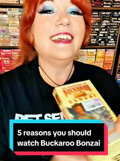 5 reasons YOU need to watch The Adventures of Buckaroo Banzai across the 8th dimension TODAY! Tell me your thoughts on this flick! #buckaroobonzai #cultfilm #movie #vhs #juliasrainbowwallofvhs