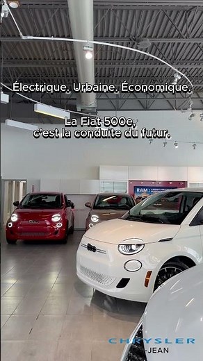 ⚡ FIAT 500e 2025 (RED)\nLe parfait équilibre entre design iconique et mobilité électrique 🔴🚘\n\n💥 0