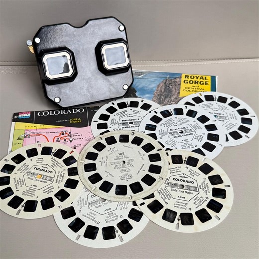 Vintage Sawyer's View-master With "colorado" / "royal Gorge" Reels - Etsy