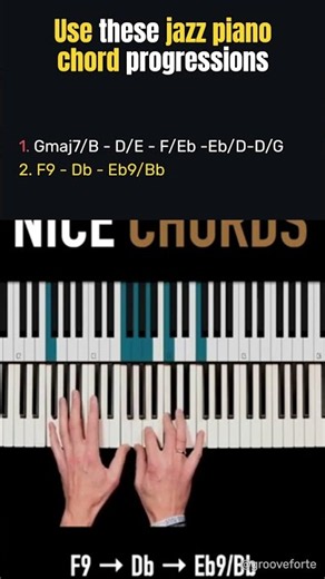 Use these jazz piano chord progression | comment below #music #eartraining #jazzmusic #producer
