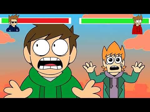 Eddsworld The End (Part 2) Final Battle with healthbars