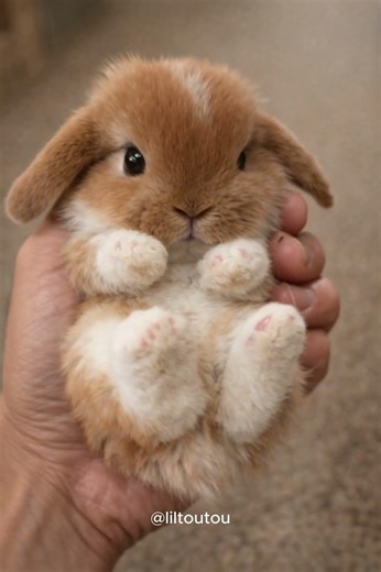 Baby Dwarf Rabbit 🐰 #cute #cuteanimals