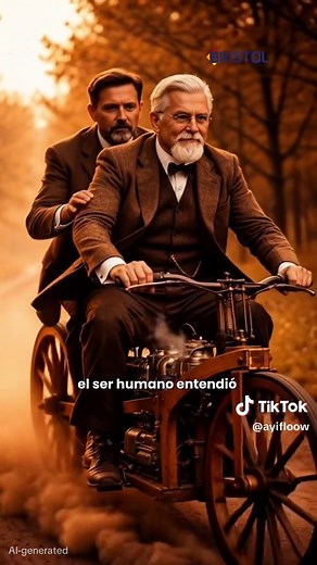 La historia de la primera motocicleta: un acto de fe