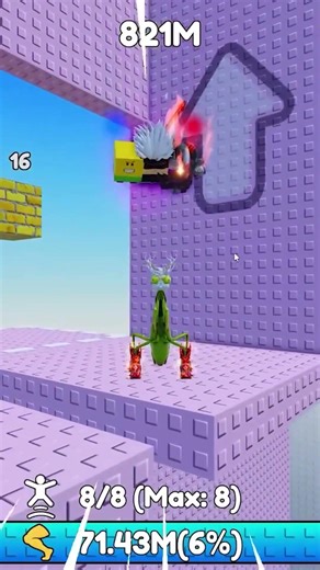 Mipan & Zuzuzu Become Praying Mantises And Have To Parkour In Roblox