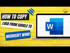 How to Copy Logo From Google to MS Word