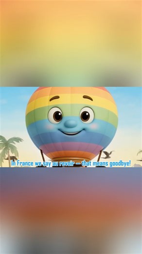 Learning to say “GOOD BYE” in French | AU REVOIR | France Adventure | Kids | Babu Buddies