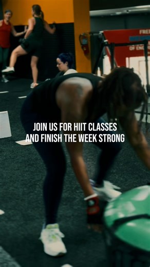 Finish the week strong with HIIT! 🔥🎯 All Peak Results Members have access to these high intensity workouts that run daily! Remember to reserve your spot in class on the Crunch App! #crunchcarrollwood #crunchfitness #hiit | Crunch Fitness