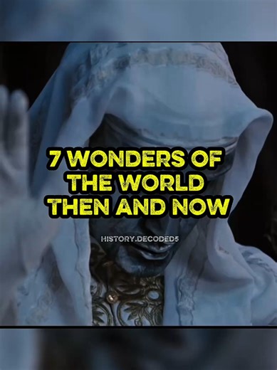 7 WONDERS OF THE WORLD THEN AND NOW #historystory #historytok #historia #historytime #historytiktok