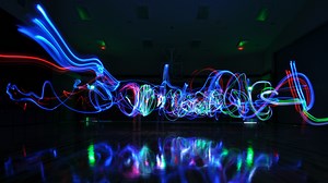 How to make light painting spirals, the easy way