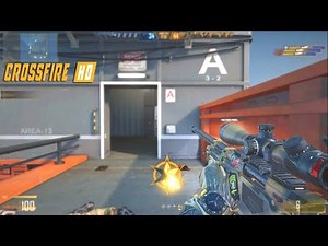 CrossFire HD CFHD - AWM Battlefield vs Navy Seal Character Gameplay - CBT3 F2P PC