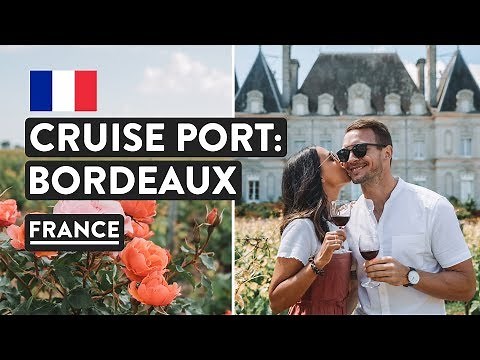 First Time In France | Bordeaux Wine Tasting Tour, Vineyards & Chateau | Princess Cruises Vlog #4