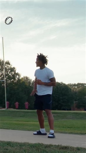 Friday Night Lights or Saturday Gamedays? 🤔 We put @nateboogie3 on the clock in our One-Minute Drill. Catch him on NEW HERE, out now on our YouTube! Link in bio. Presented by @toyotausa #ToyotaPartner | UNINTERRUPTED