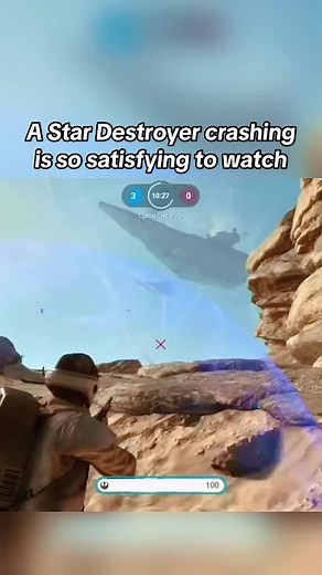 Star Destroyer Crashing | Battlefront 2 Supremacy & Jedi: Fallen Order Edits