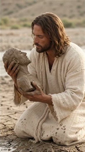 JESUS created man #viral #jesuschrist #ibelieveinjesus #jesuslover #yeshumasih #amen #myjesus #yeshu