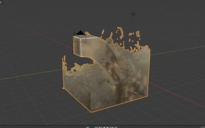 blender2.92液体流出模拟演示