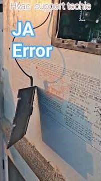 Discharge pressure sensor error.