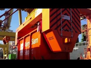 Neologistics Group Rotainer loading scrap metal on vessel (HD)
