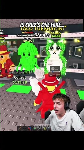 Sammy Spawned One Real Meowl And This Happened 💀 #stealabrainrot #roblox