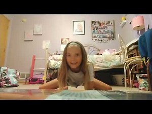 Stretching with me to get flexible.