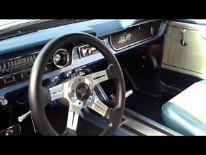 65 mustang silver/blue metallic