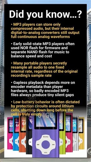 MP3 players: 5 unexpected truths about compression, batteries and portable audio design
