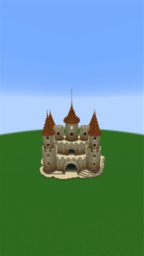 Sand castle | Minecraft timelapse