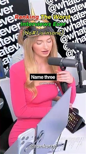 Ranking the Most Embarrassing Interview Fails 😬 #shorts