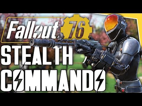 Fallout 76 - Full Health Stealth Commando Build