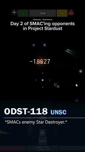 Day 2 of SMAC'ing opponents in Project Stardust!