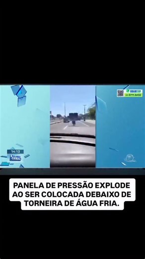 GERISDSON SANTOS - MEMES & ENTRETENIMENTO on Instagram: "A dona de casa está em estado grave. Ela tentou tirar o ar quente da panela usando a torneira com água fria na pia. VOCÊ FAZ ISSO TAMBÉM? ATUALIZAÇÃO REFERENTE AO VÍDEO REPOSTADO AQUI: 25 novembro 2025 A mulher não colocou a panela na pia e passou a jogar água fria para retirar o ar quente. A panela estava ao fogo e explodiu, atingindo a mulher. Vídeo da postagem: CIDADE ALERTA de Fortaleza/ do Ceará Mulher se recupera de queimaduras após