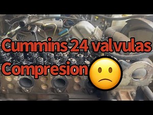 Cómo revisar Compresión en motores Cummins 5.9 Diésel