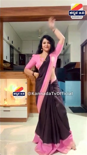 🔥 ಬಿಗ್ ಬಾಸ್ ಅಮೂಲ್ಯ 💖 Bigg boss Amulya saree dance #amulyagowda #saree #dance #makeup #shorts #kamali