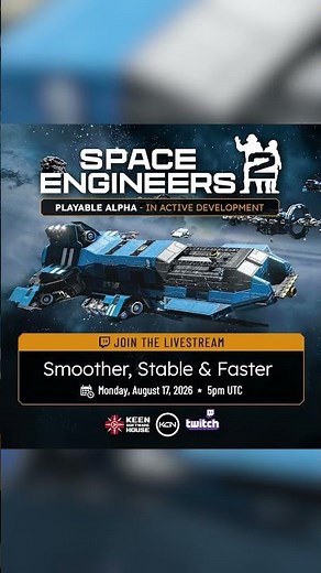 Space Engineers 2: "Smoother, Stable & Faster" Update Launching August 17!