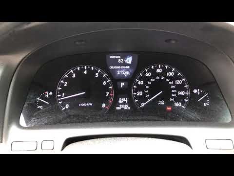 2008 Lexus LS460 VSC ABS Warning Light Problems
