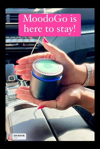 Aroma diffuser for your car www.moodo.co #cybermonday2023 #automotive #diffuser #giftideas | Moodo - Switch on your mood