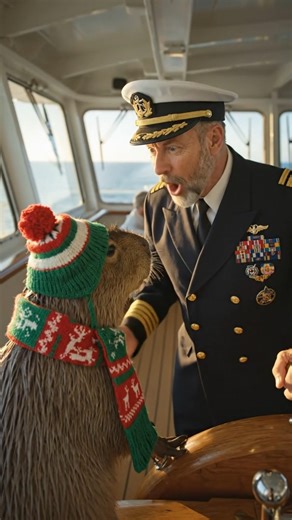 Capy saved Clara and Jack from the sinking ship but... #capybara #funny #shorts