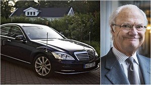 Nu är kungens bil till salu