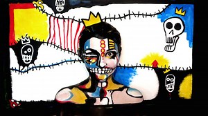 Body and Face Paint Comes to Life in This Impressive Stop-Motion Animation