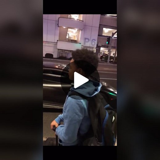 Surprising my son in a Lamborghini 😎 #lambo #jefflogan #jeffloagz #nobeastmode #nbm #huracan #supercar #fatherson #lax #airport #batmobile #losangeles #dad #father #suprise