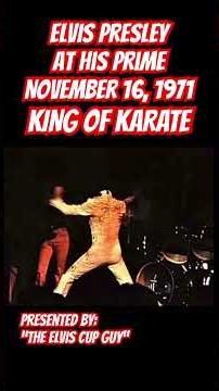Elvis Presley KARATE KING 1972 #elvis #elvispresley #theelviscupguy #shorts #oldies #trump #vinyl
