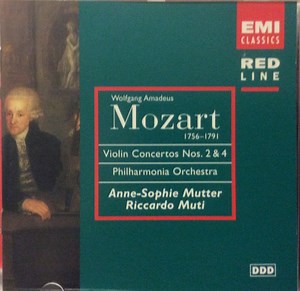 Mozart - Anne-Sophie Mutter / Riccardo Muti / Philharmonia Orchestra - Violin Concertos Nos. 2 & 4