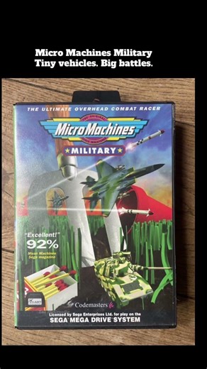 Micro Machines on Sega Mega Drive 🚗 Tiny Cars, Total Chaos