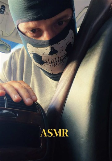 ASMR in the car, tapping and crunchy sounds for you back there :) #asmr #maskedasmr #asmrsounds #асмр #asmrtiktoks
