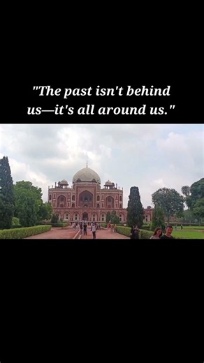Walk Through History at Humayun's Tomb 🕌✨ #shorts #Delhi #HumayunsTomb #TravelIndia #LittleChapters