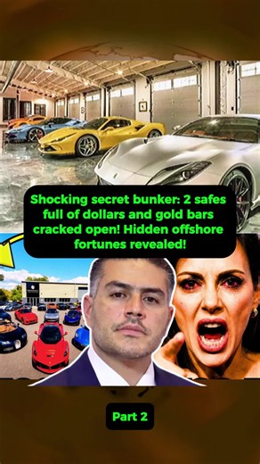 Shocking secret bunker: 2 safes full of dollars and gold bars cracked open! Hidden offshore fortunes revealed!