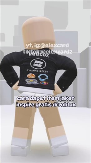 How to get a free Inspire jacket item on Roblox #roblox #freeitem